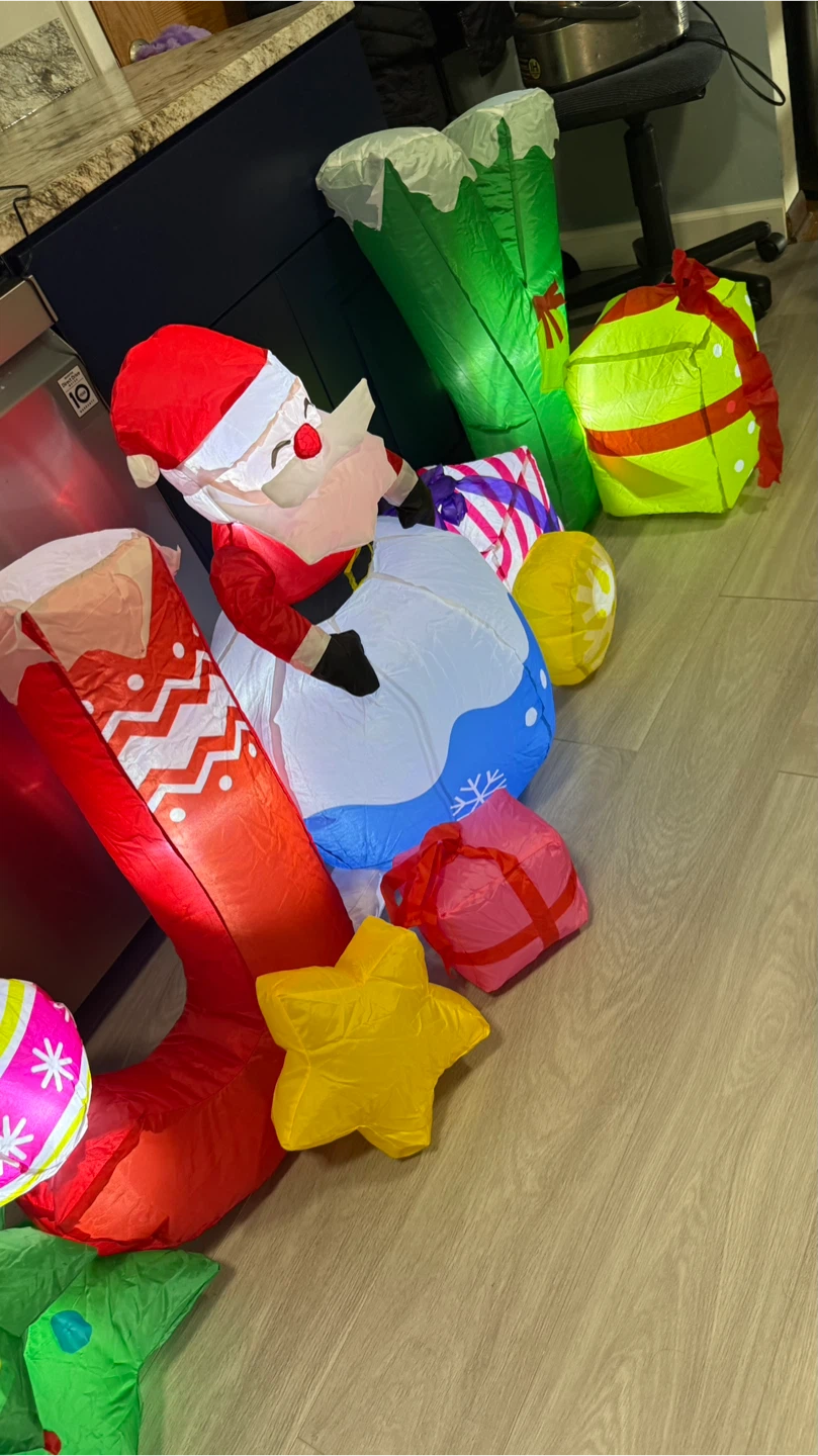New Christmas Inflatable Decorations light up - photo 3