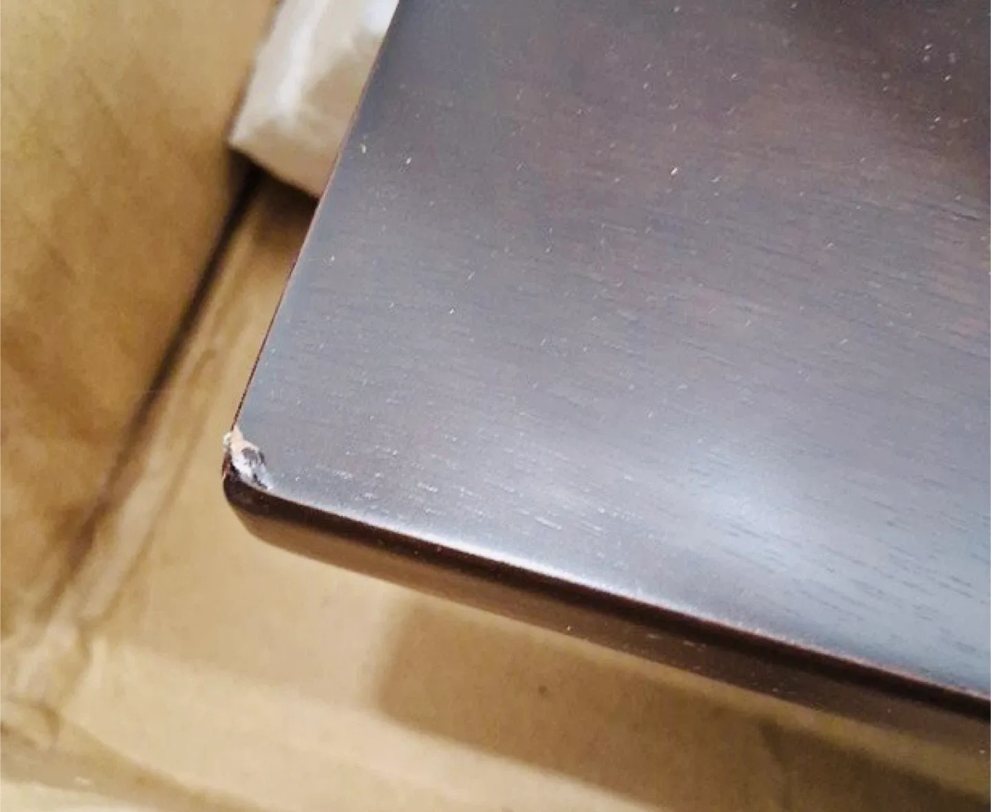 60-Inch Dark Brown Dining Table image indicator(2)