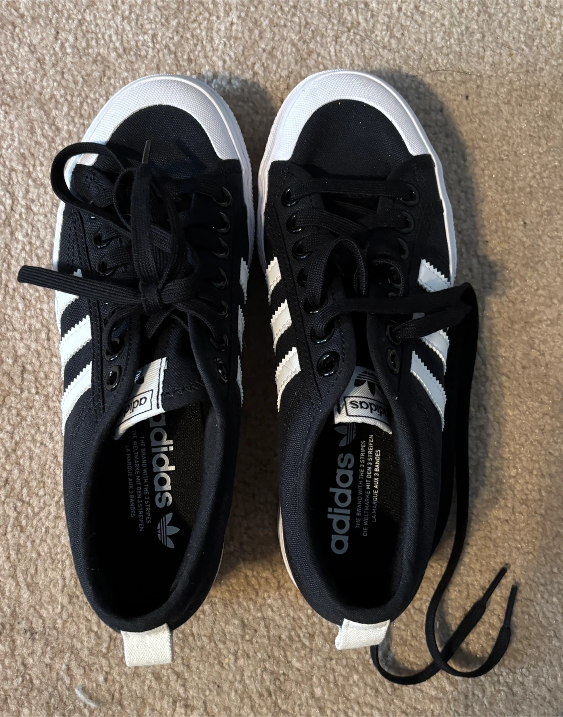 Adidas Nizza Platform Shoes - Brand New condition (Size 8)