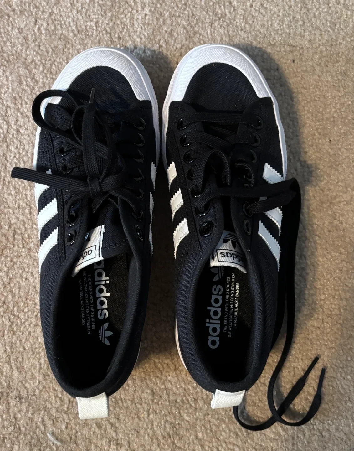 Adidas Nizza Platform Shoes - Brand New condition (Size 8) thumbnail