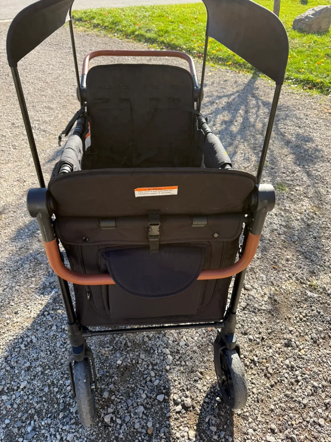 BuzzyJoy Stroller Wagon - Black image indicator(2)