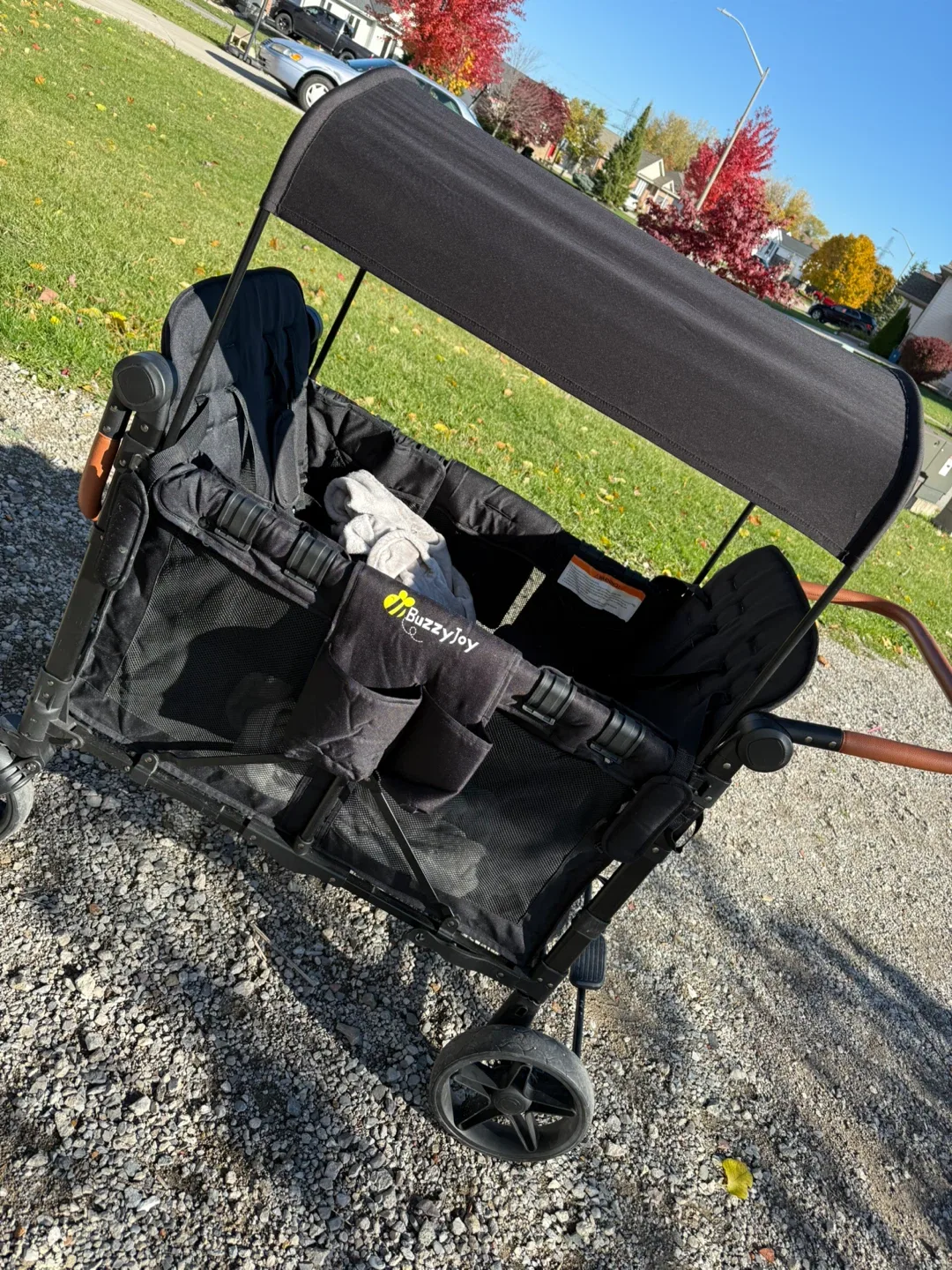 BuzzyJoy Stroller Wagon - Black image indicator(3)