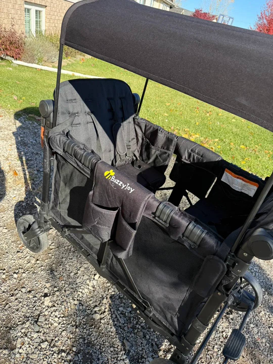 BuzzyJoy Stroller Wagon - Black image indicator(6)