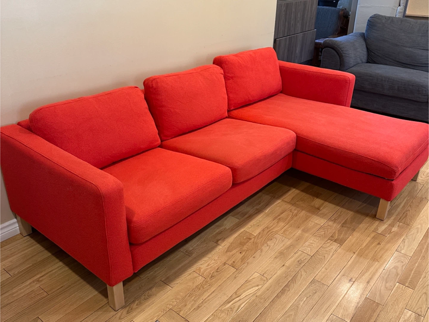 IKEA Karlstad Sectional Sofa with Chaise (CAN DELIVER) - photo 2