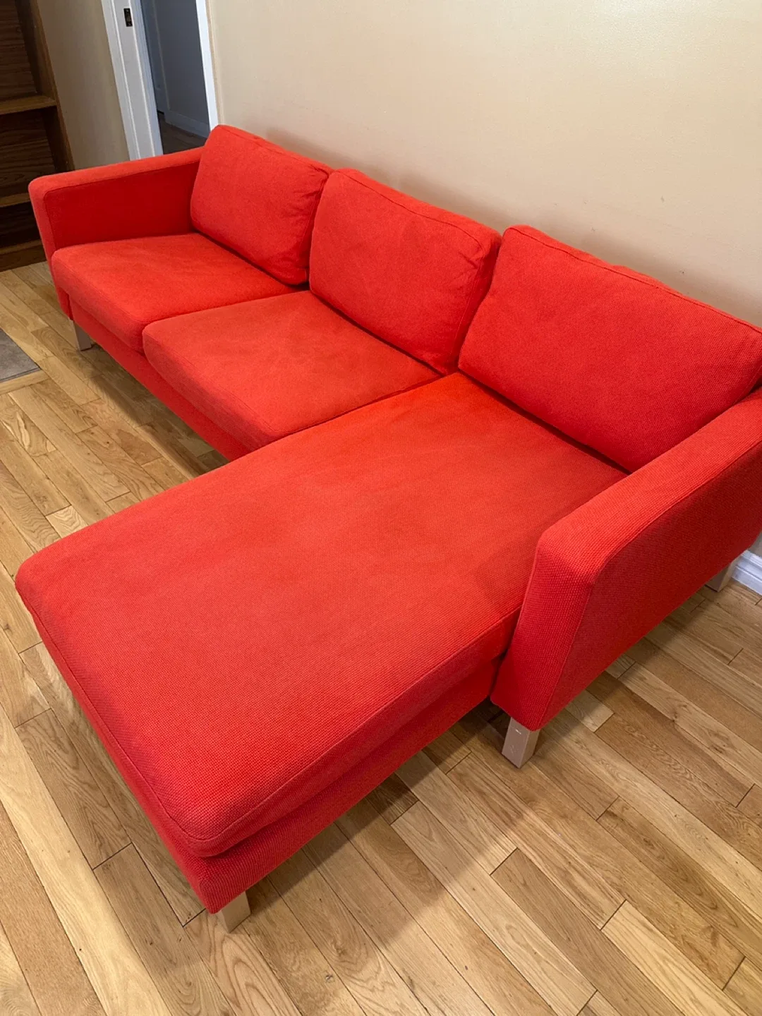 IKEA Karlstad Sectional Sofa with Chaise (CAN DELIVER) image indicator(4)