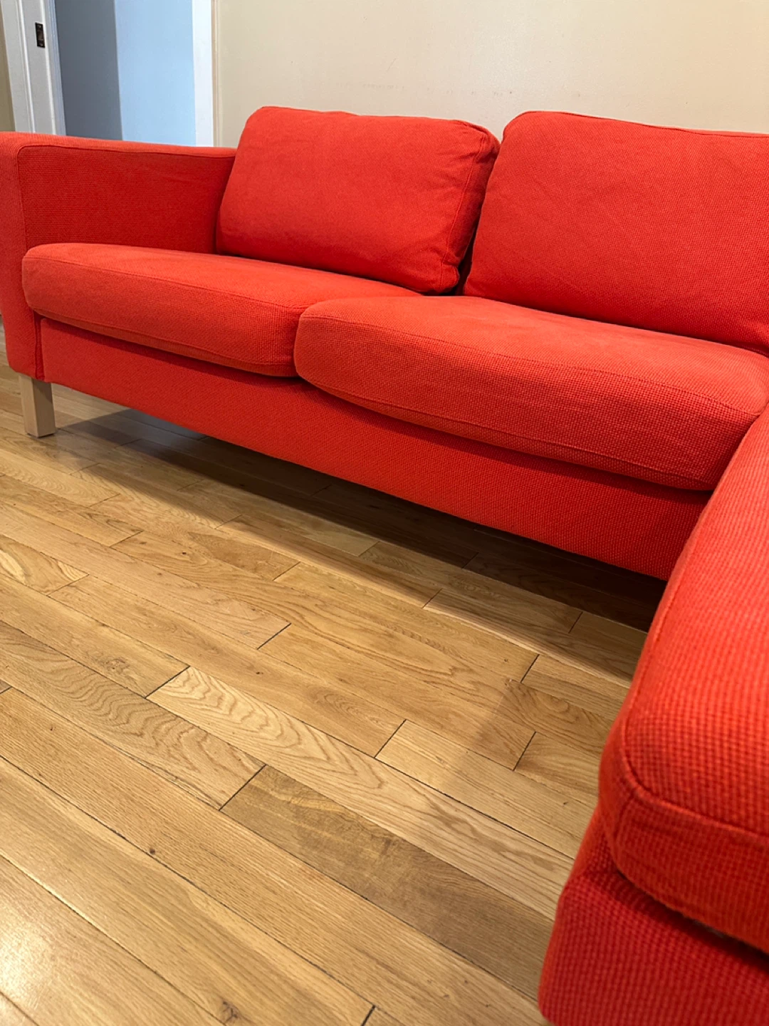 IKEA Karlstad Sectional Sofa with Chaise (CAN DELIVER) - photo 5
