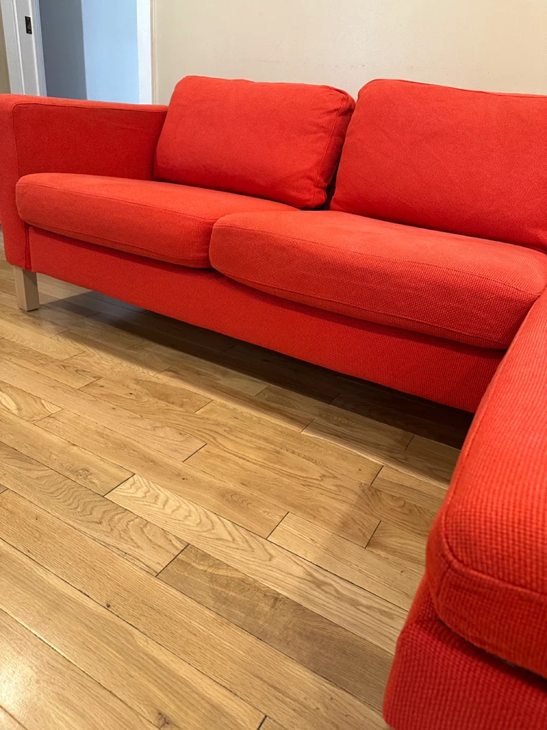 IKEA Karlstad Sectional Sofa with Chaise (CAN DELIVER) image indicator(5)