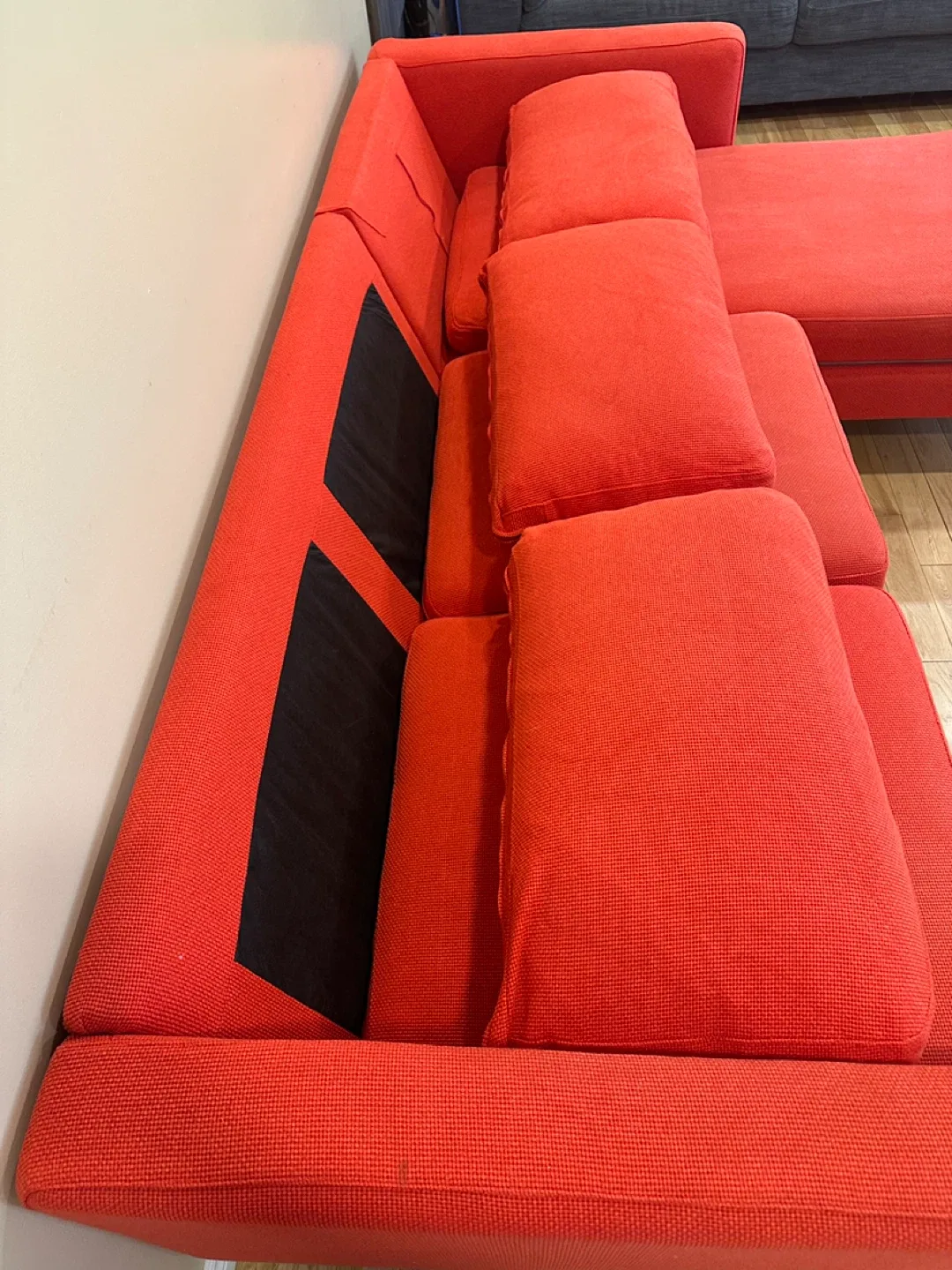 IKEA Karlstad Sectional Sofa with Chaise (CAN DELIVER) image indicator(6)