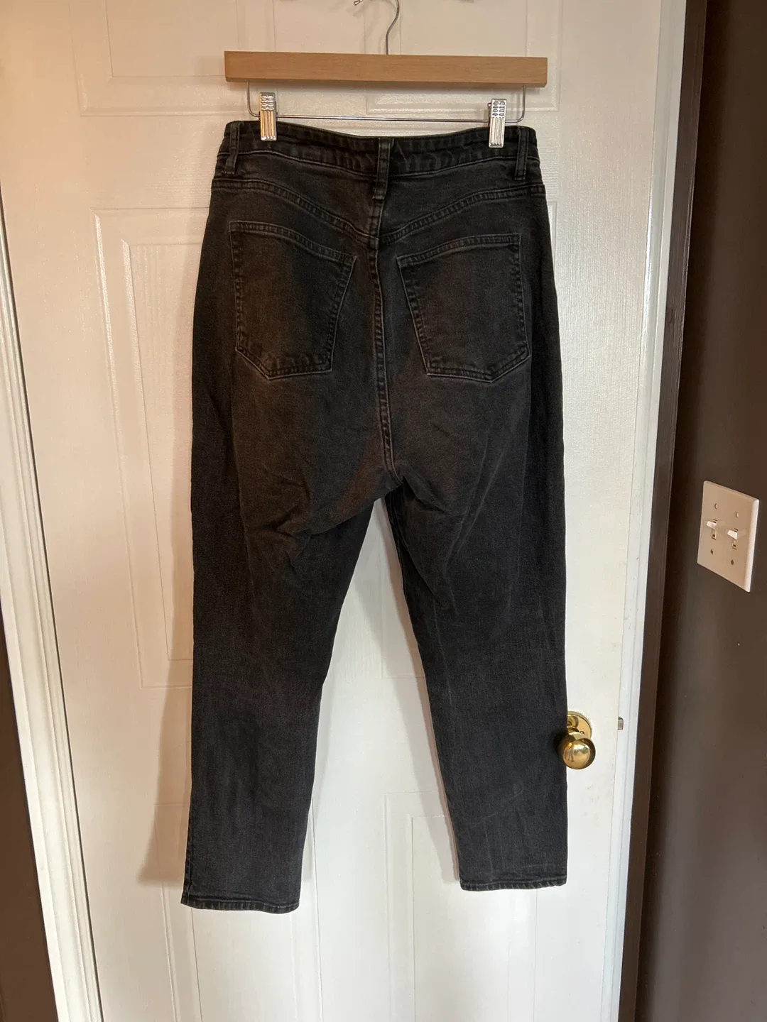H&M Black Denim Jeans - Size 10 image indicator(3)