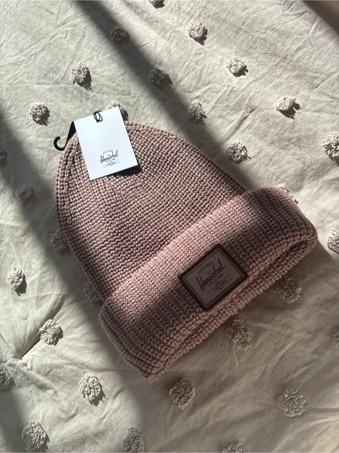 NWT Herschel Supply Company | Ash Rose Knit Beanie