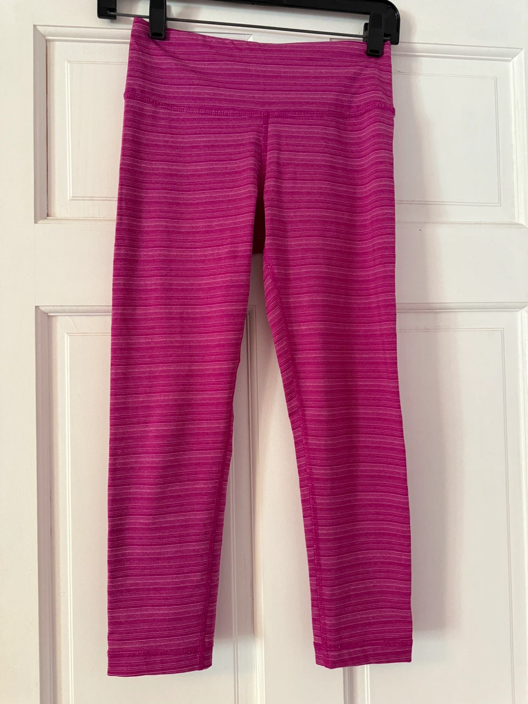 90 Degree Reflex XS Pink Striped Leggings