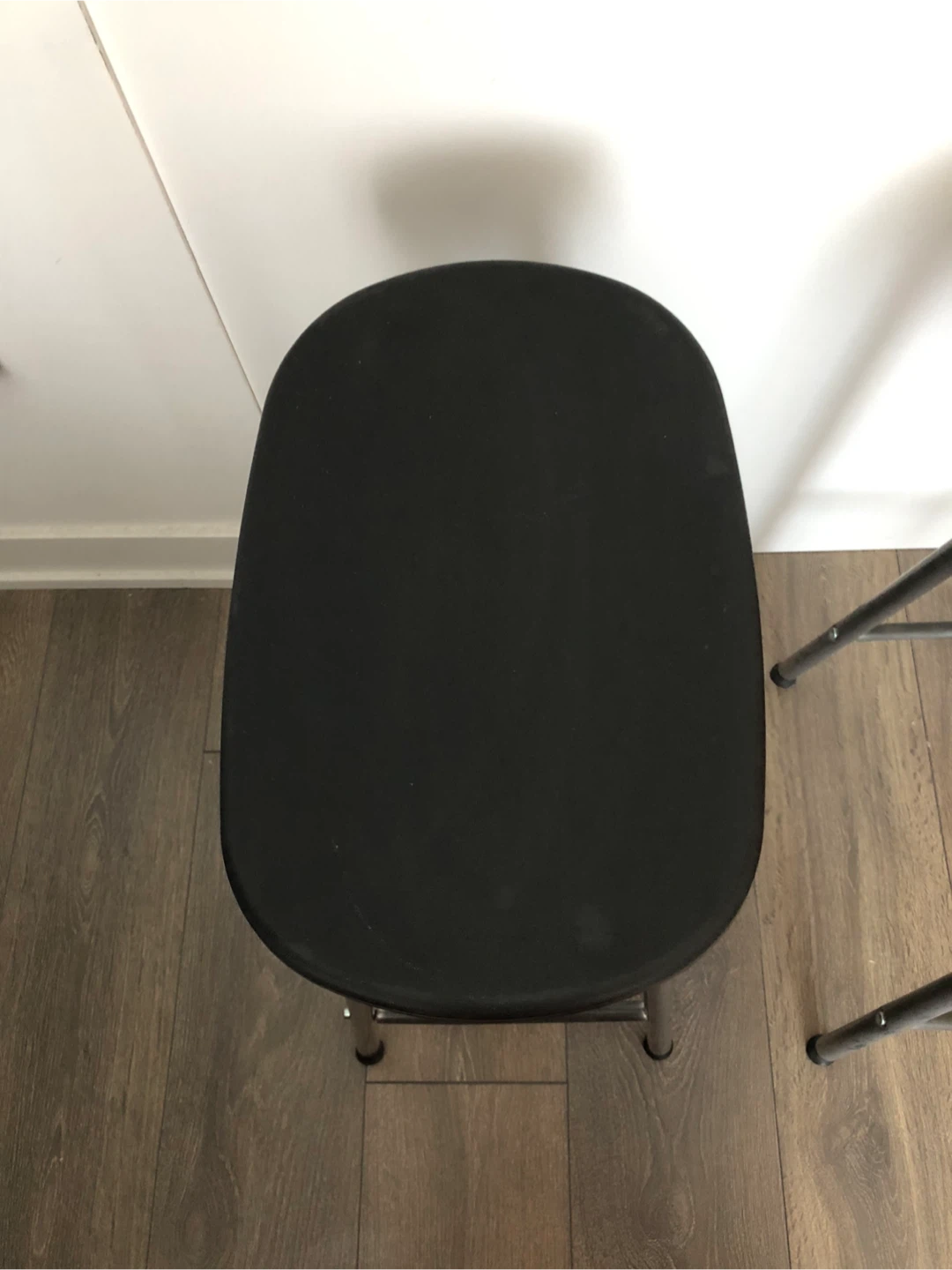 Set of 2 Black Bar Stools - photo 4