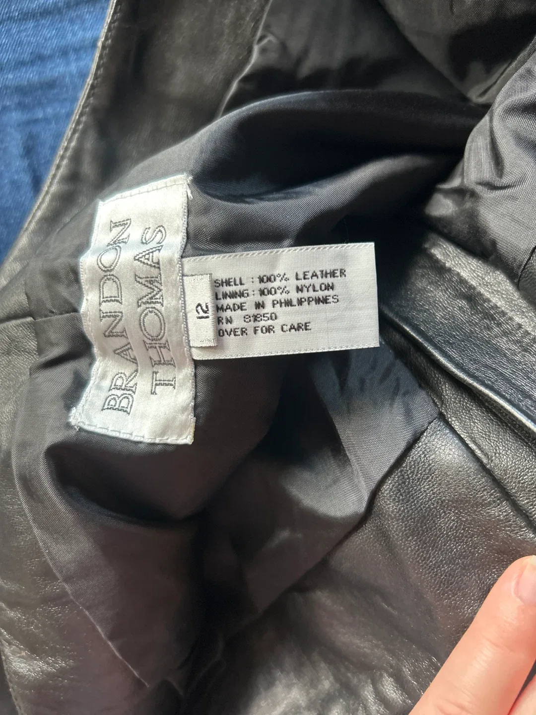 Brandon Thomas Leather Pants - Size 12 image indicator(4)