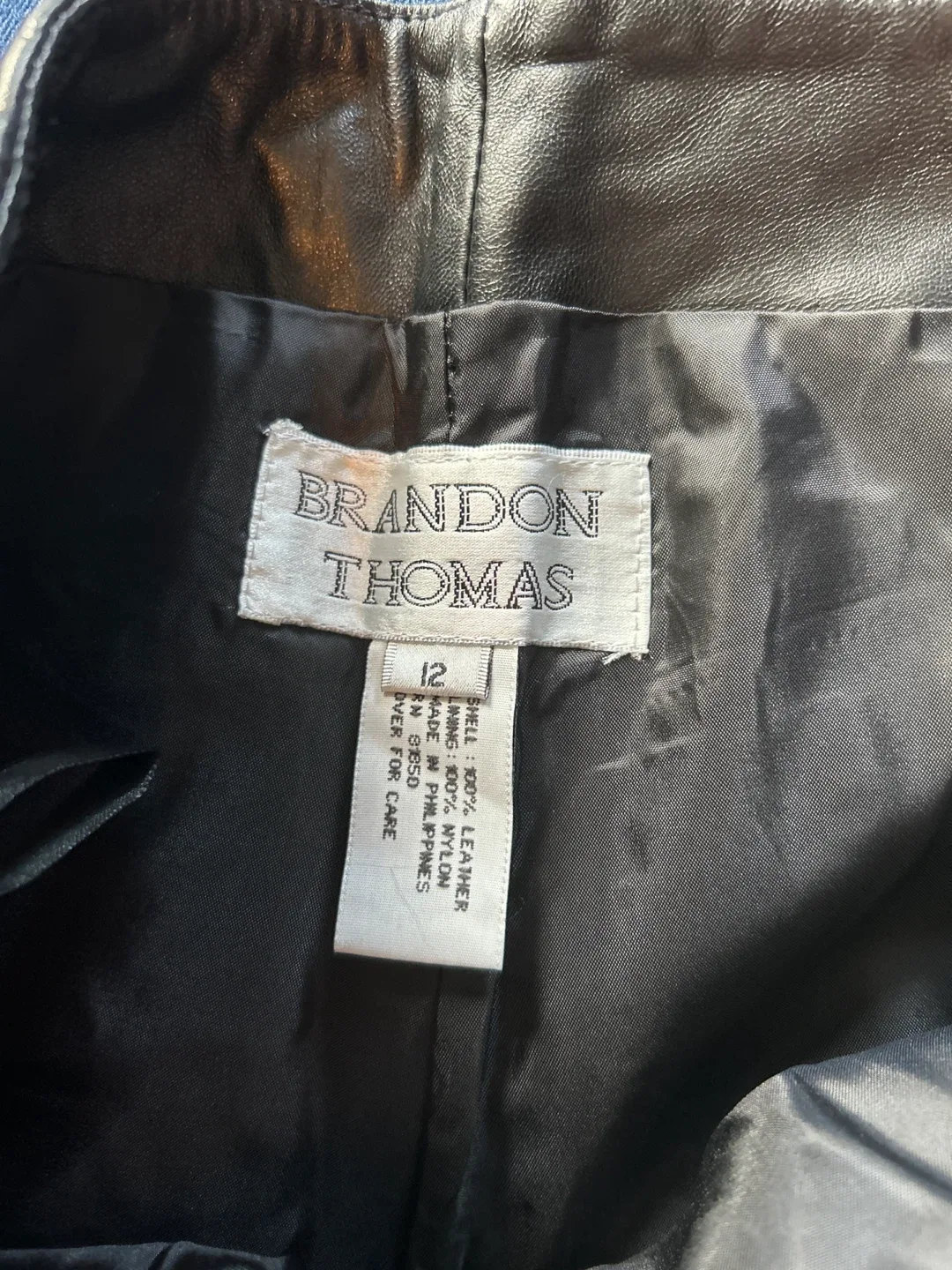 Brandon Thomas Leather Pants - Size 12 image indicator(2)