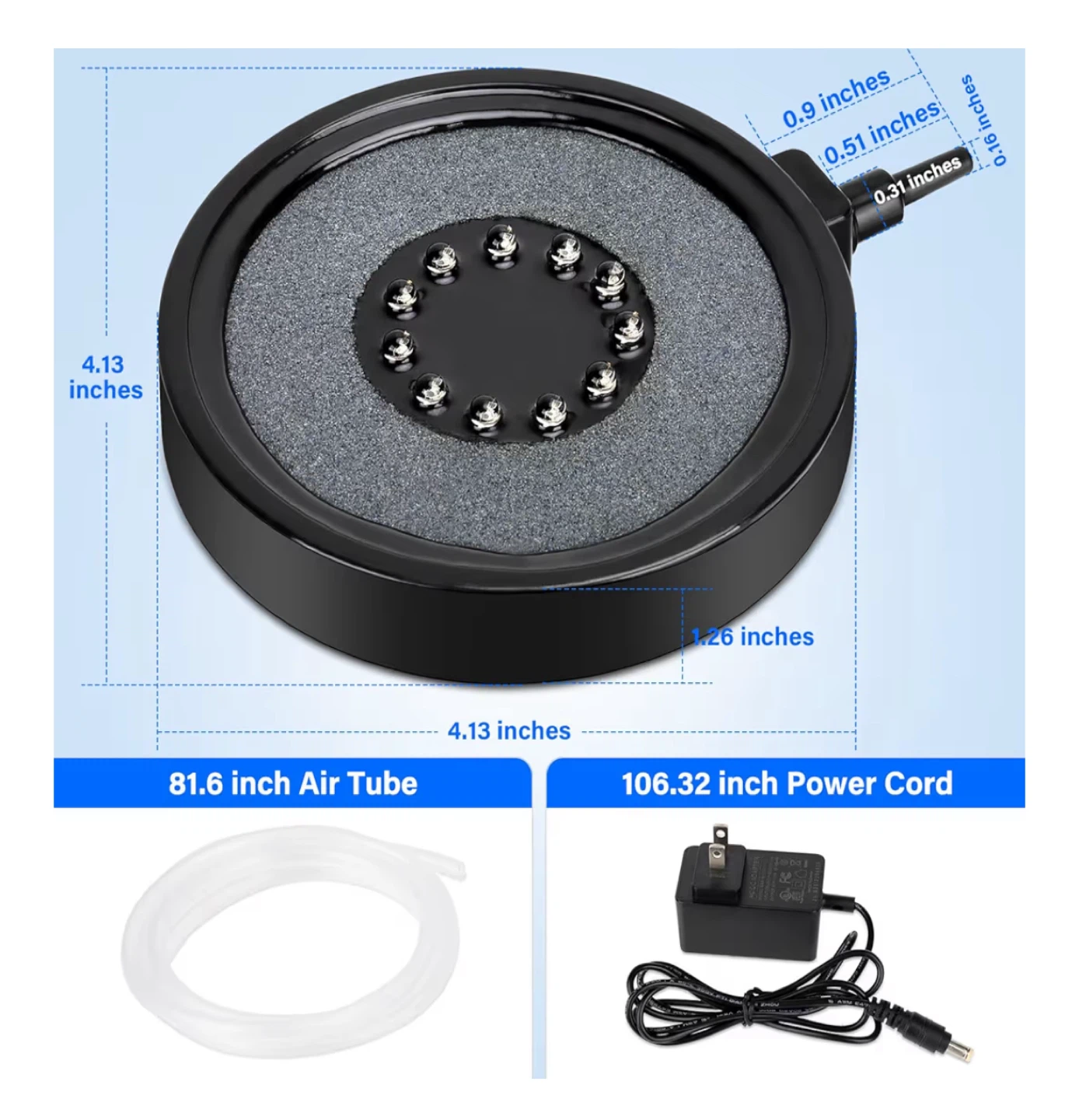 fishkeeper Aquarium Bubble Light FK019 - New in Box! - photo 2