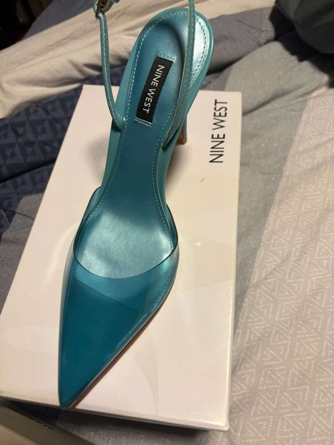 Nine West Blue Heels