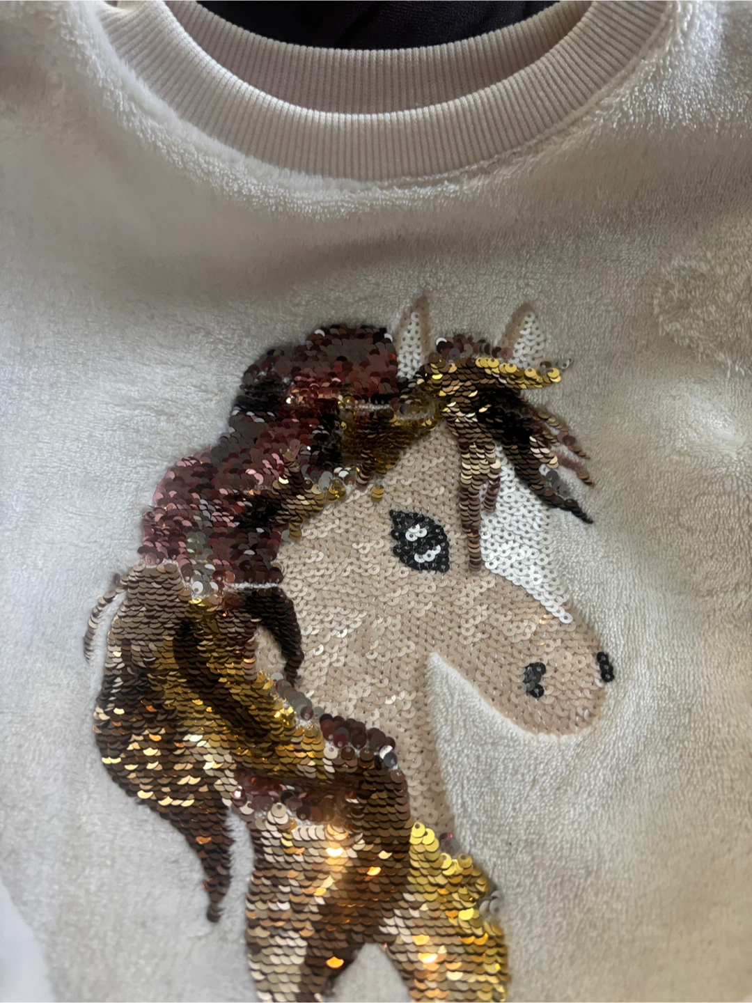 H&M Girl's Sequin Sweater, Size 6-8Y - photo 5
