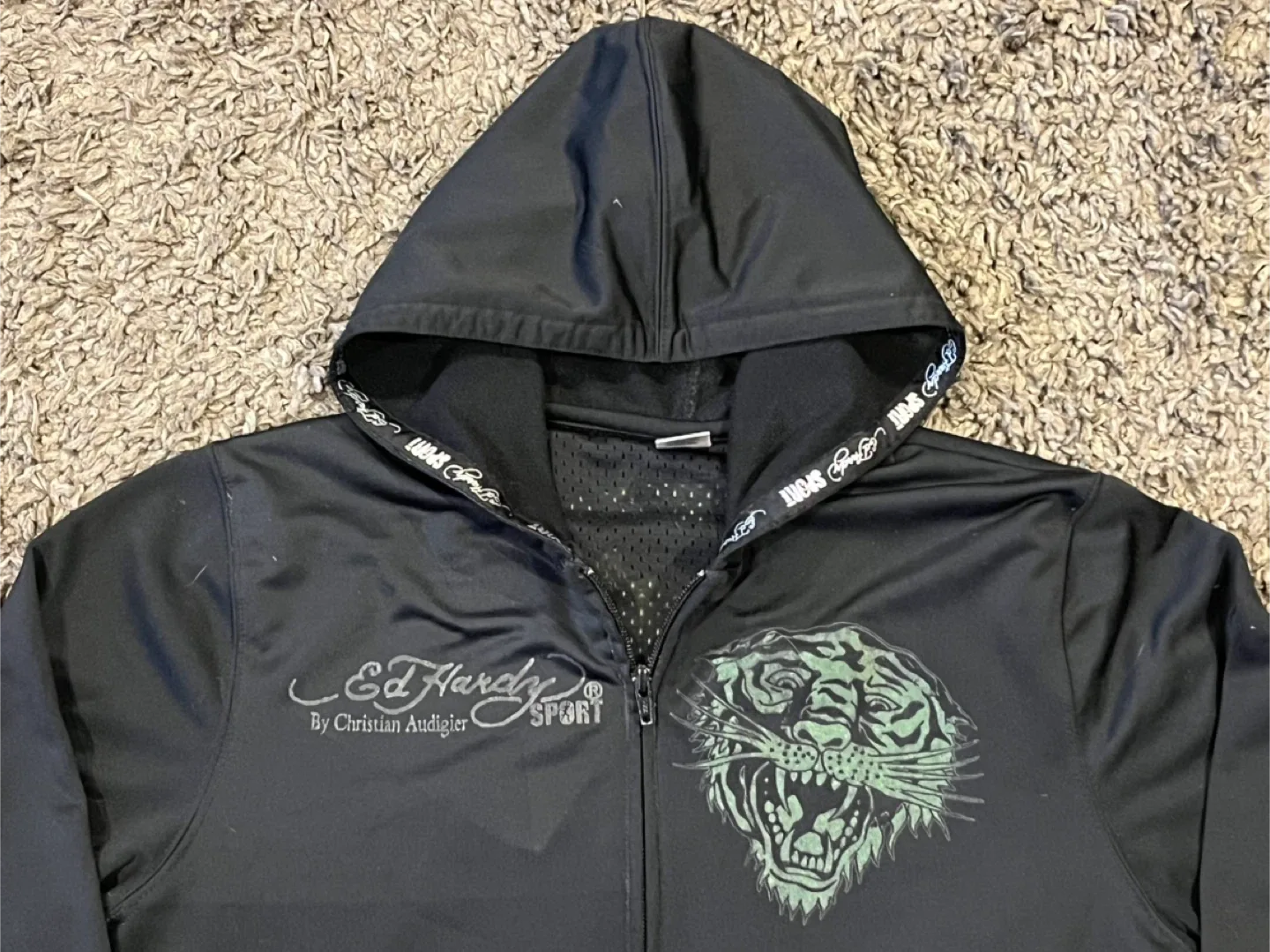 Ed Hardy Embroidered Hoodie (small) image indicator(4)