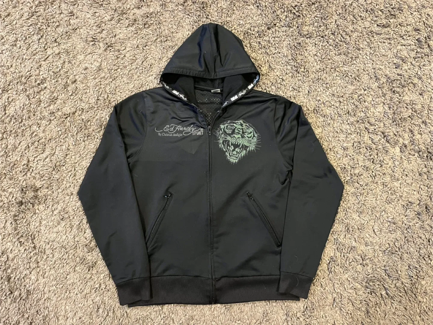 Ed Hardy Embroidered Hoodie (small) image indicator(3)