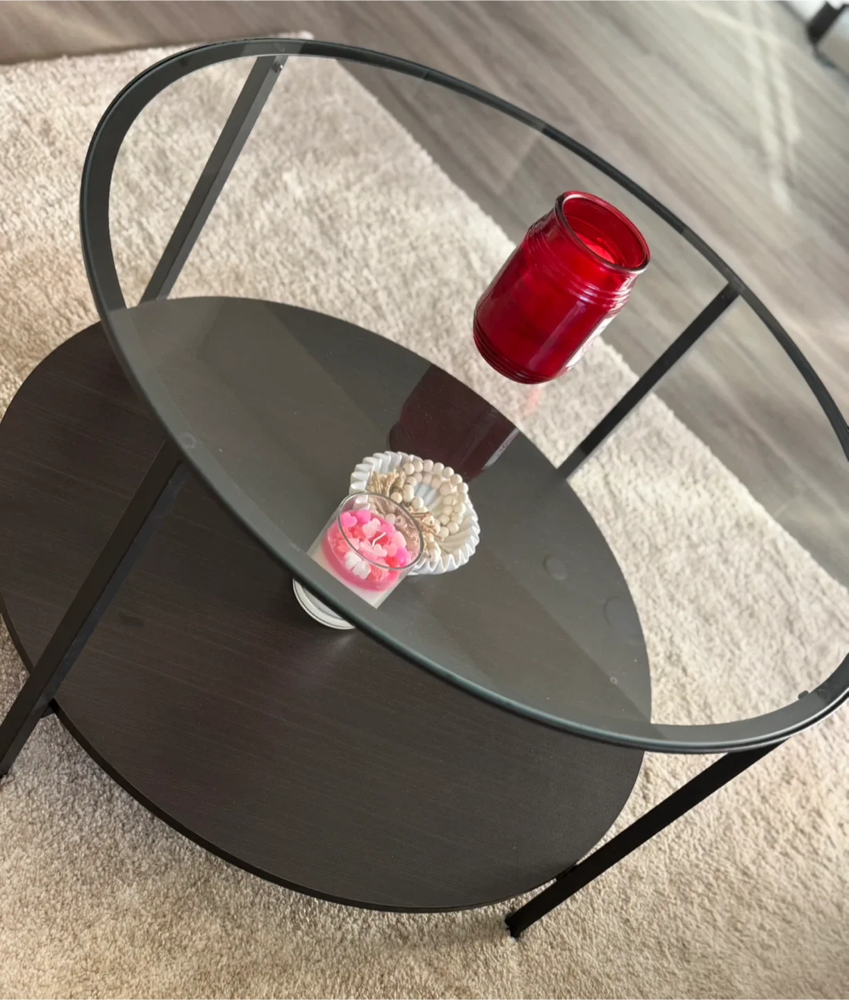 Round Glass Coffee Table image indicator(2)