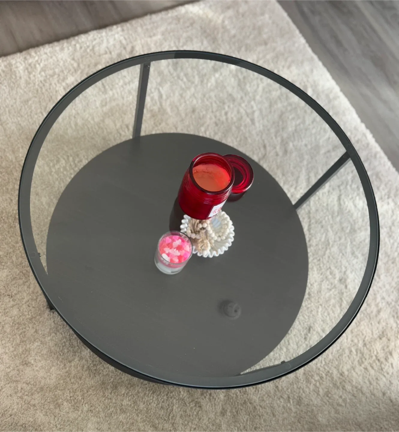 Round Glass Coffee Table image indicator(3)