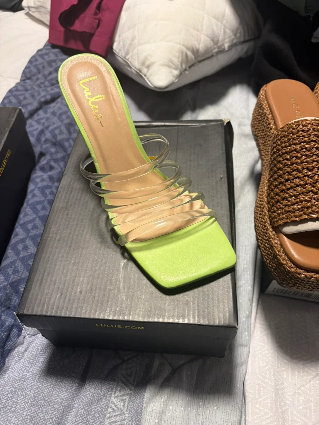 Lulus Lime Green Heels