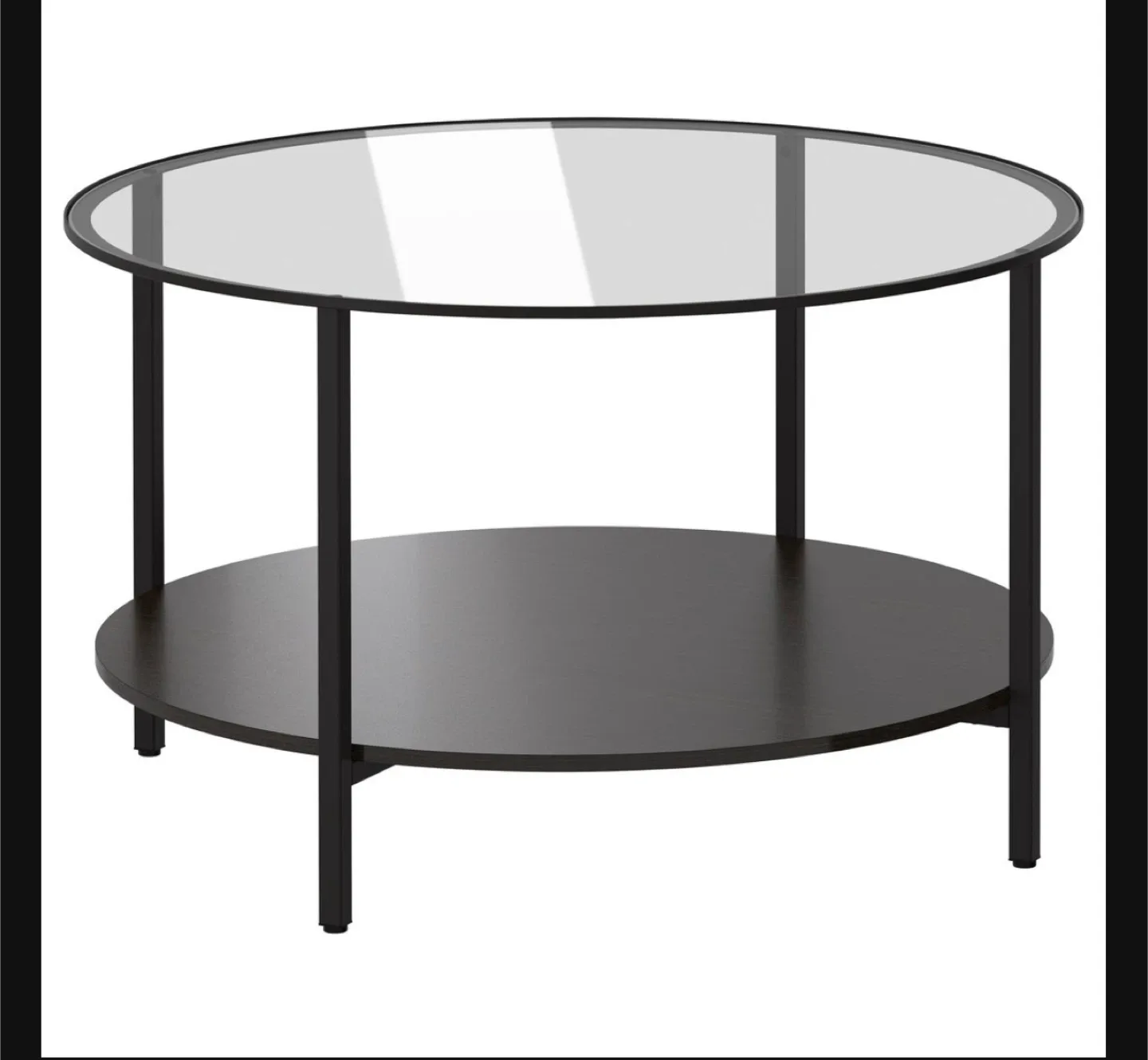 Round Glass Coffee Table