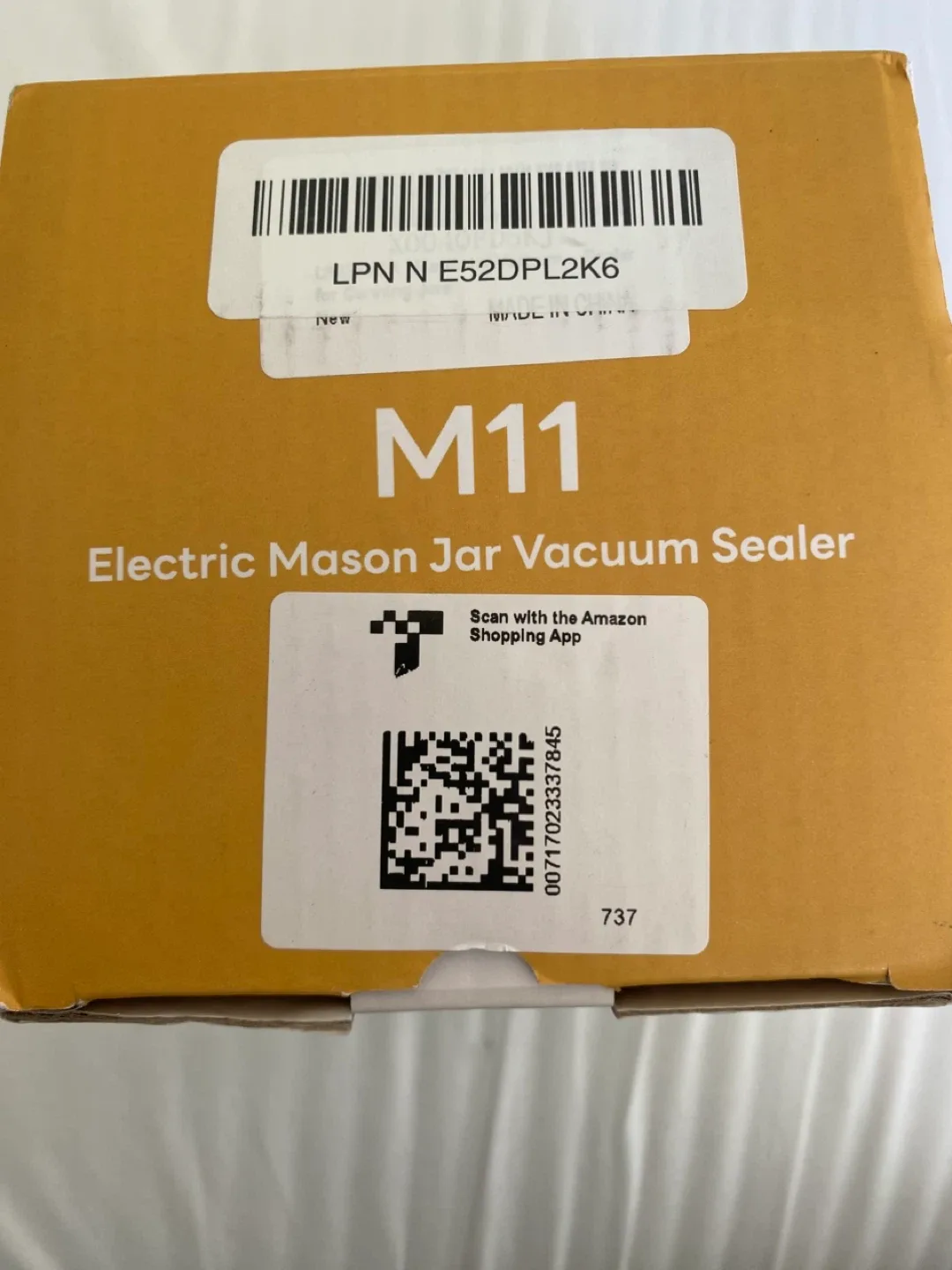 Electric Mason Jar Vacuum Sealer - Black - New in Box! image indicator(4)