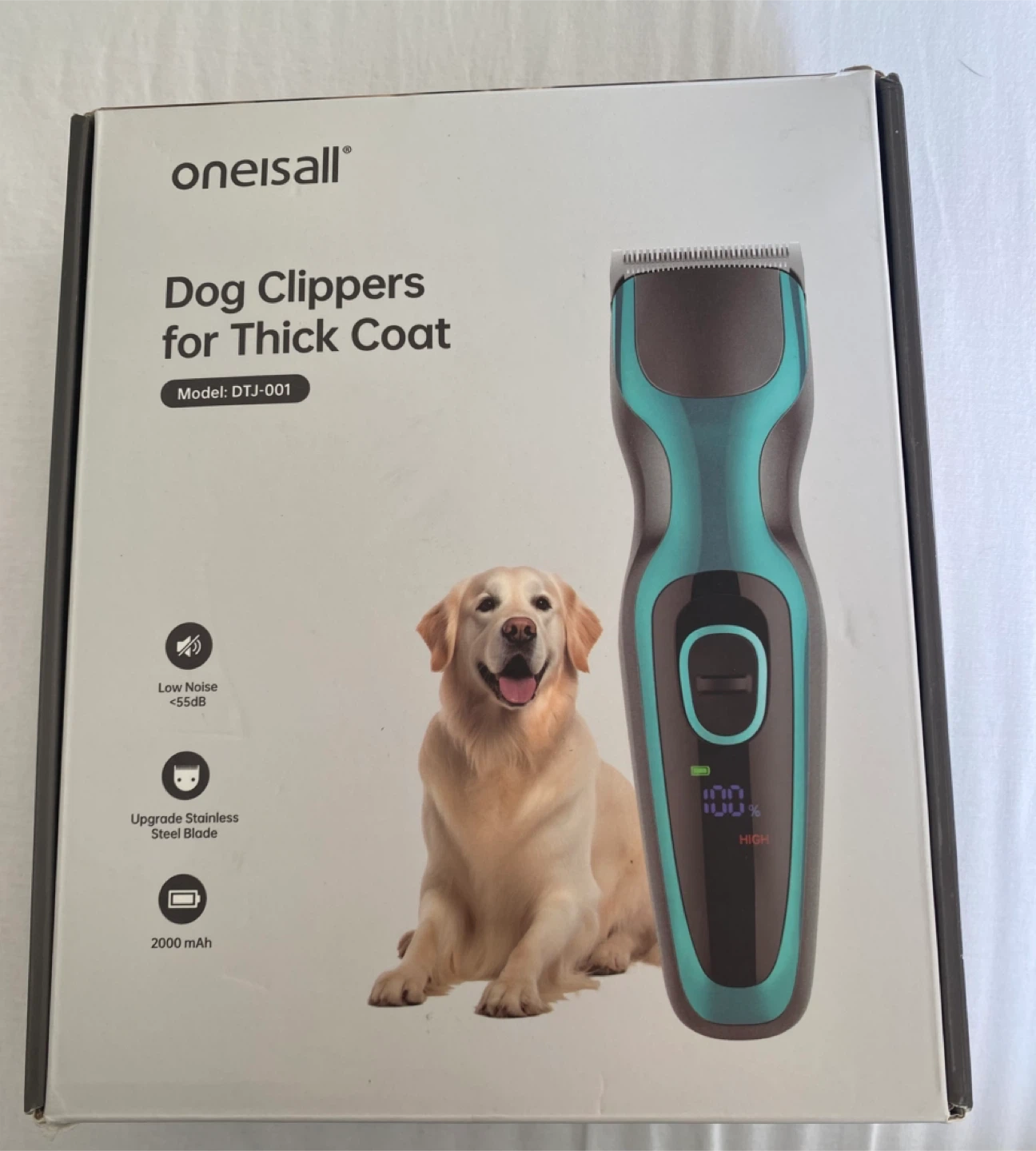 Oneisall Dog Clippers for Thick Coat - New in Box!