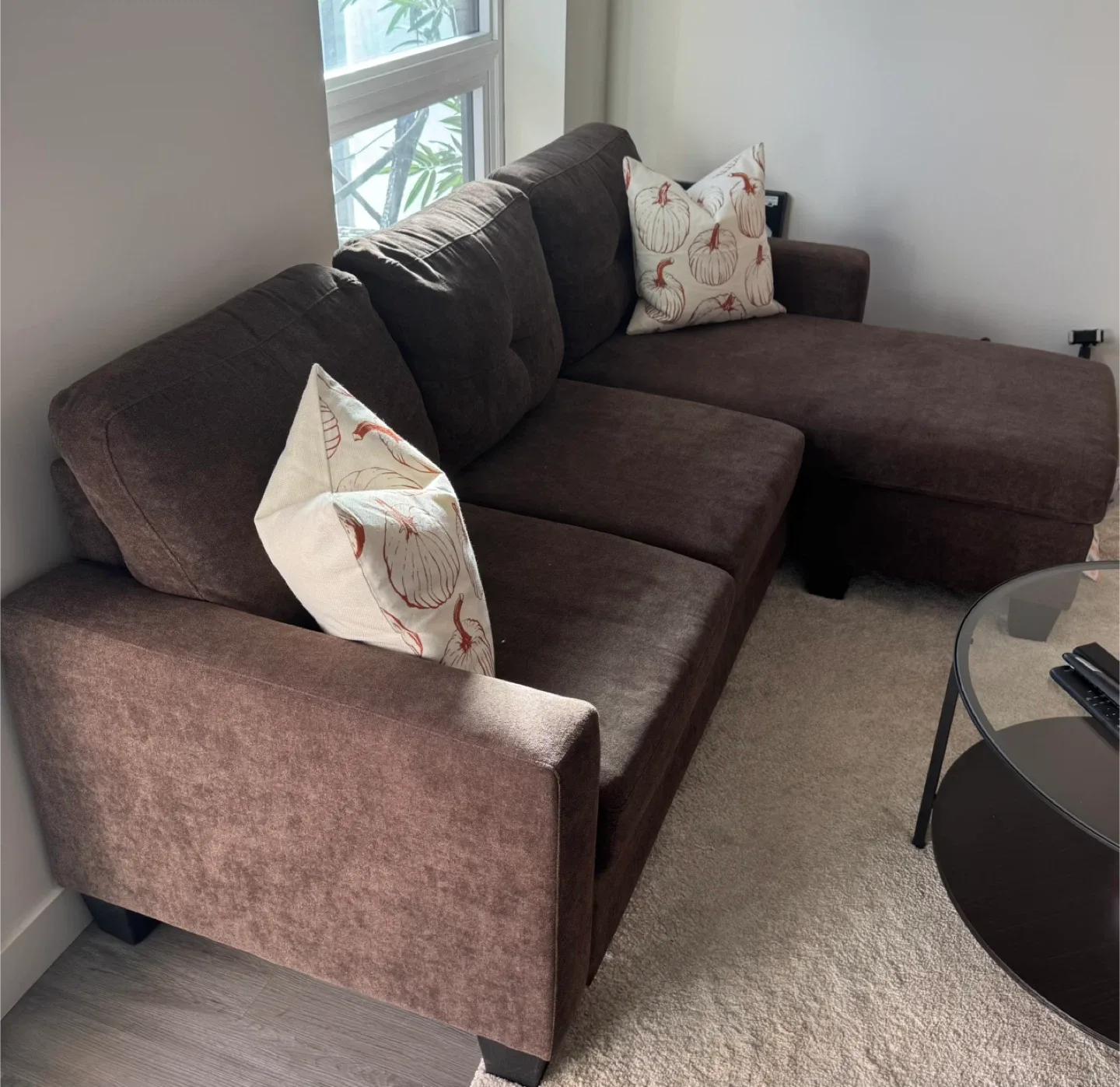 Brown Sectional Sofa