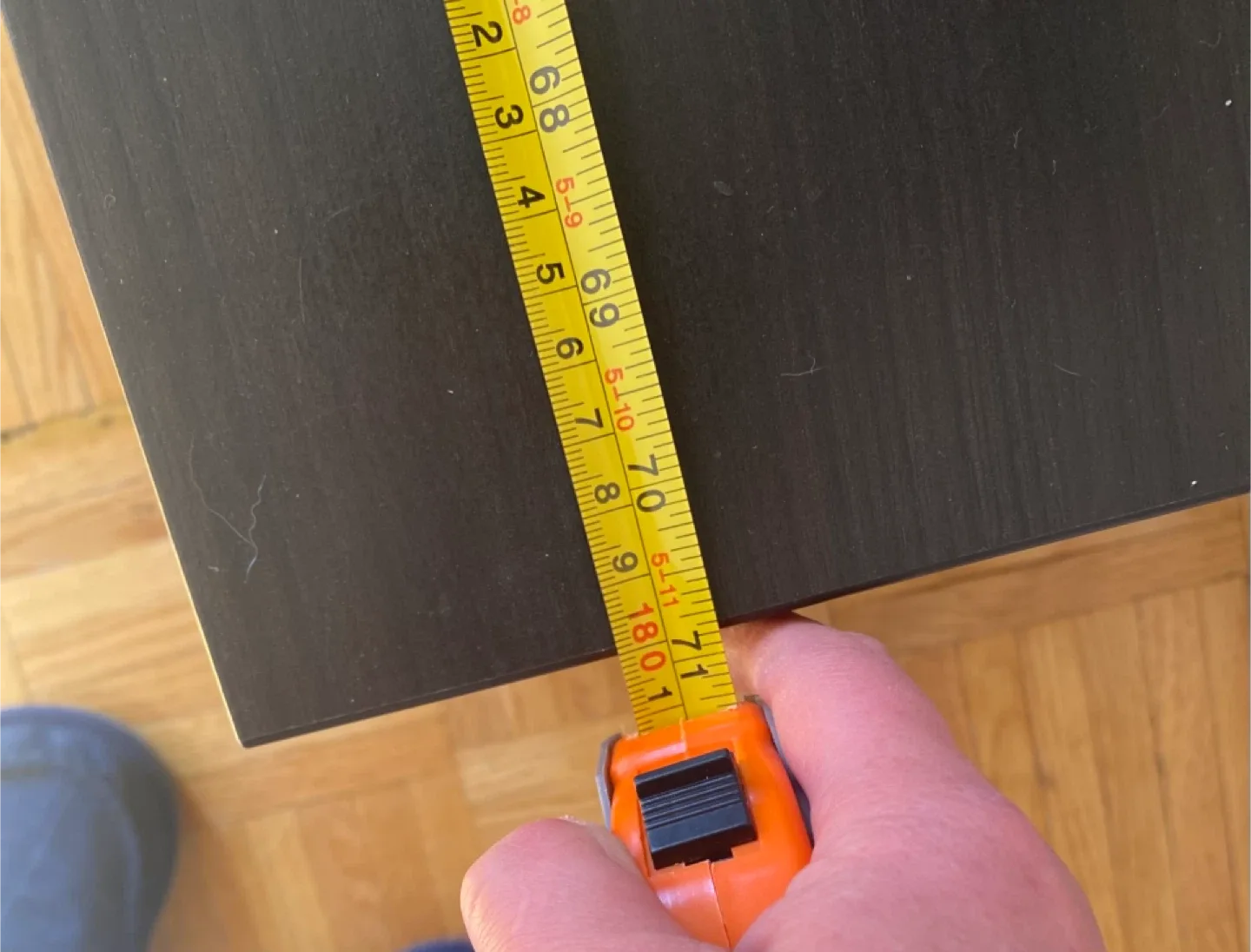 TV Stand, Dark Brown image indicator(2)