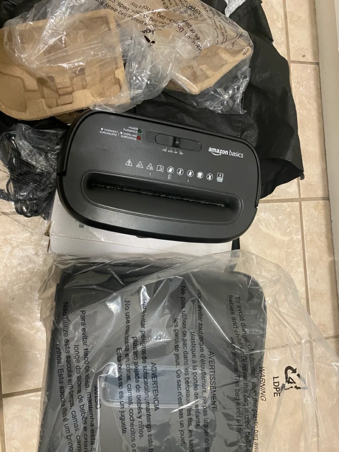 Shredder image indicator(3)