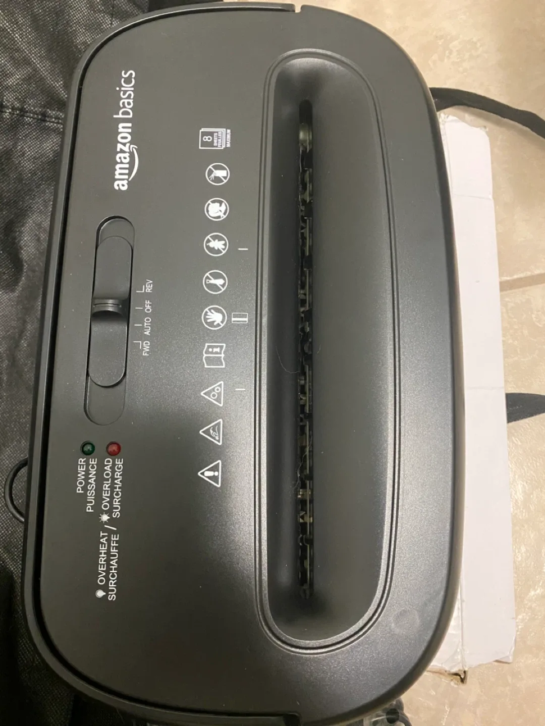 Shredder image indicator(2)