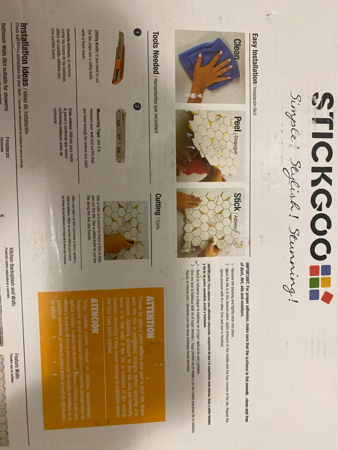 Self adhesive tiles thumbnail