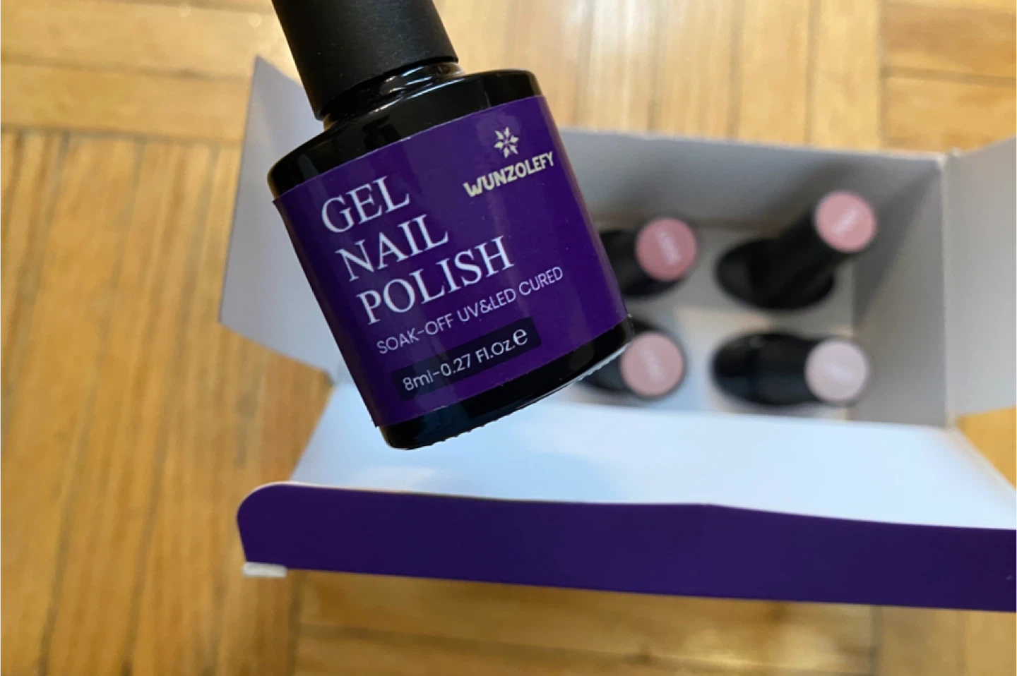 Wunzolefy Gel Nail Polish - 6 Colours - photo 4