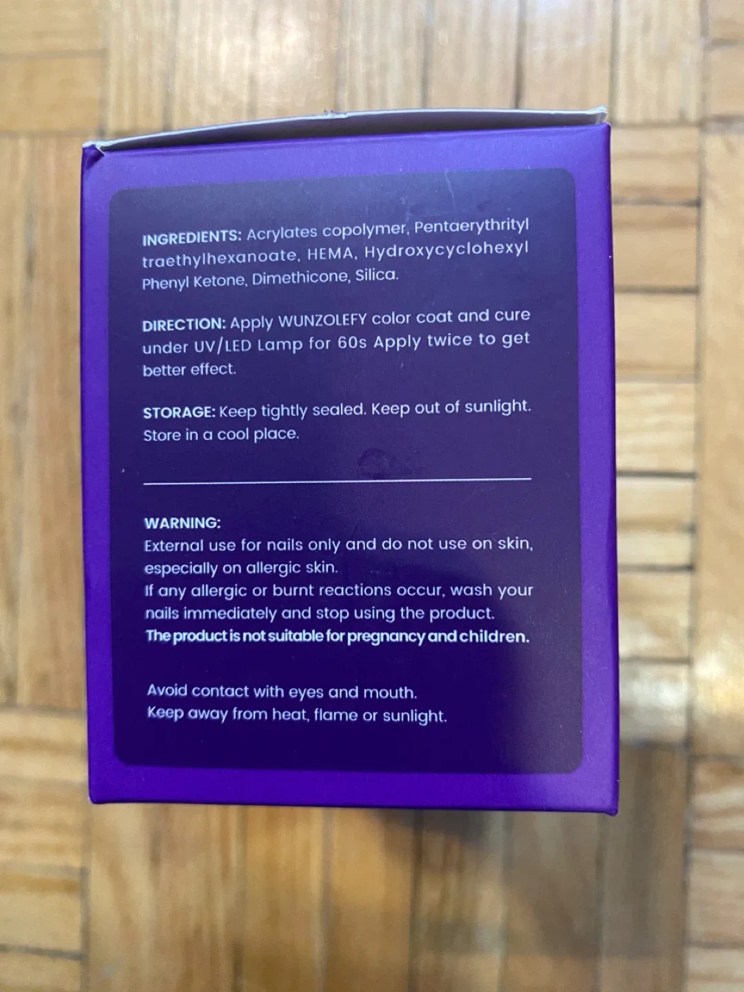 Wunzolefy Gel Nail Polish - 6 Colours image indicator(5)