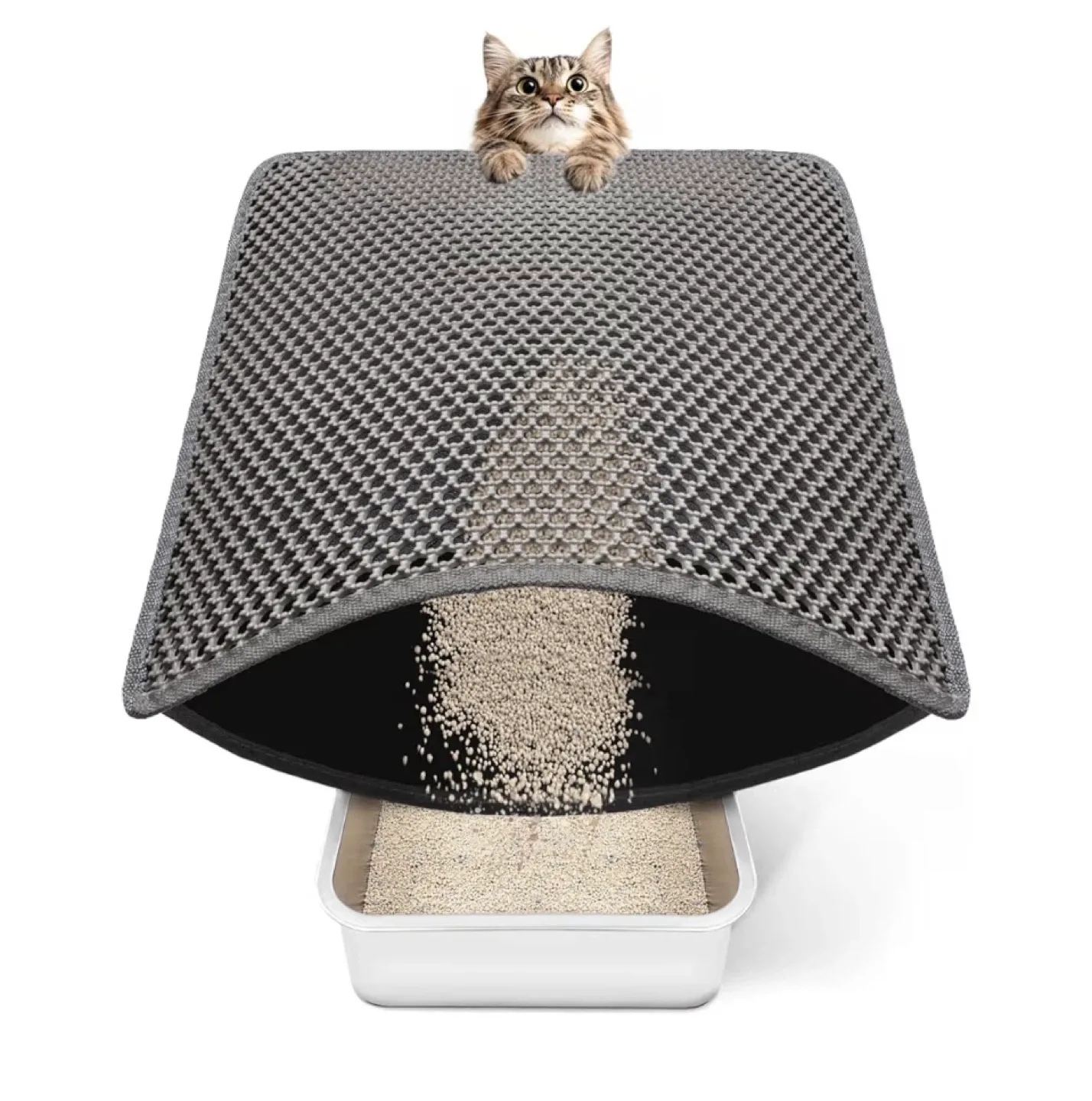 Cat Litter Mat - Gray image indicator(2)