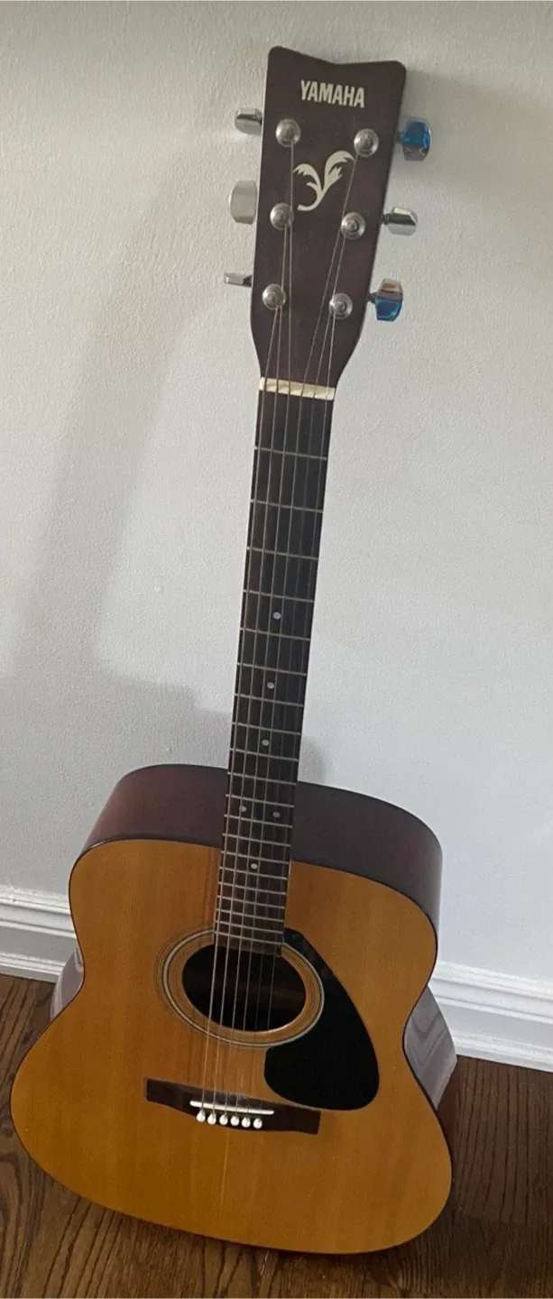 Yamaha F310 Acoustic Guitar with Case and Stand image indicator(3)