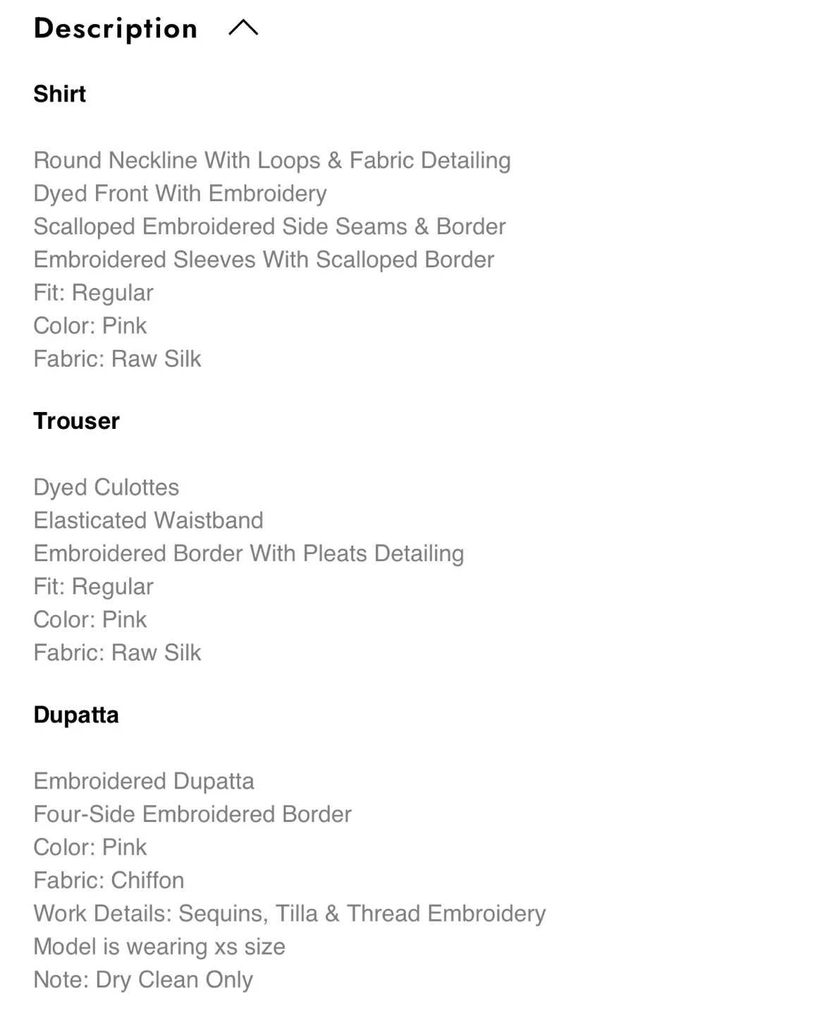 Brand new Maria B. 3-Piece Embroidered Raw Silk Suit - Medium image indicator(6)