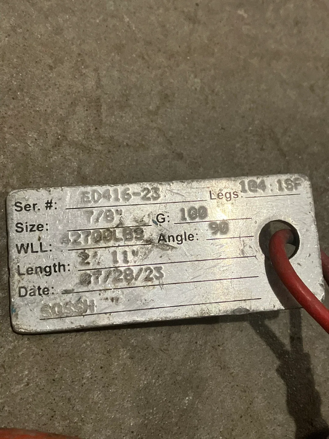 YOKE G-100 7/8 Lifting Chain image indicator(4)