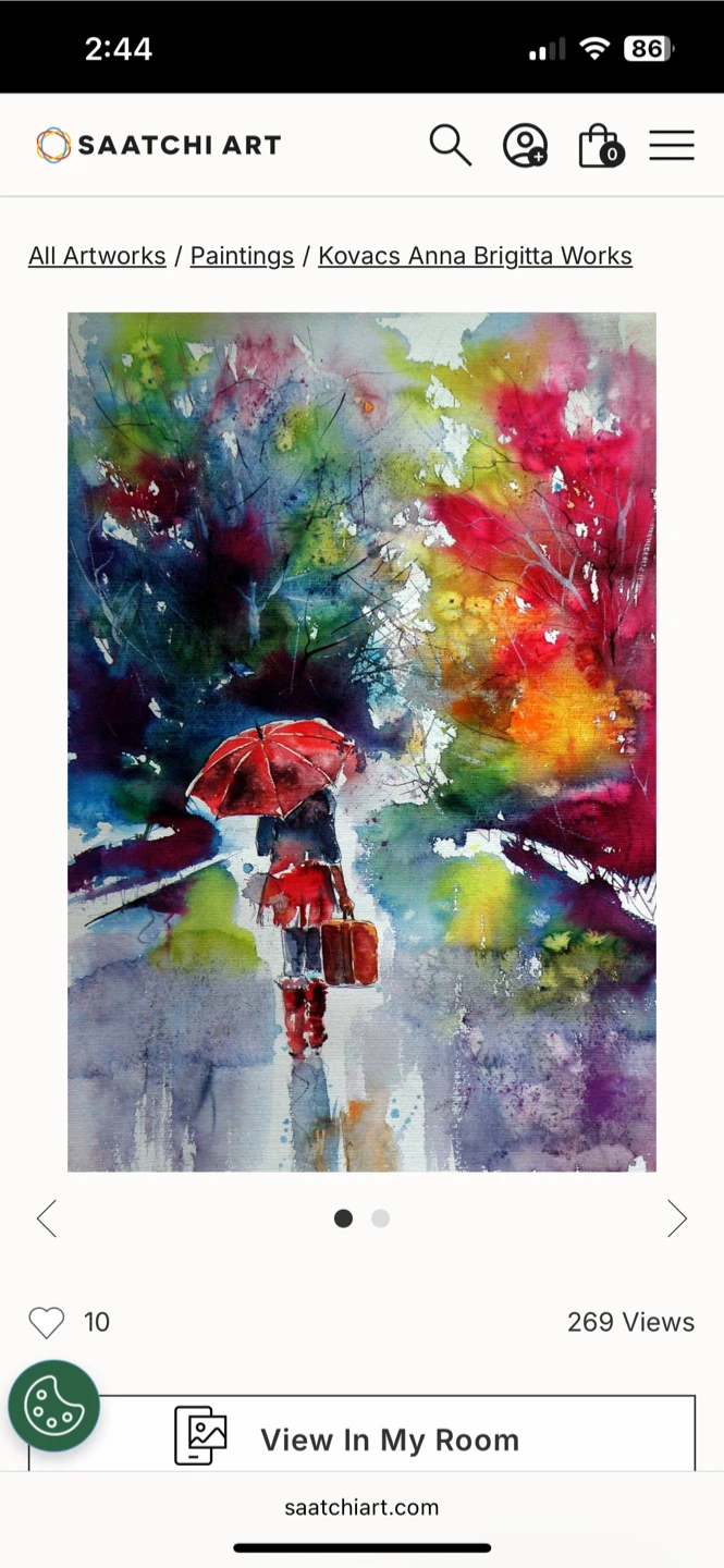 Fine Art Print by Anna Kovacs 24” x 36” in shipping tube - photo 2