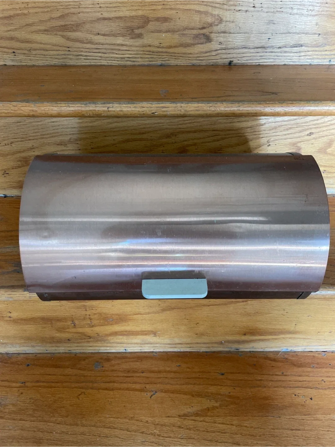 Vintage Copper Bread Box