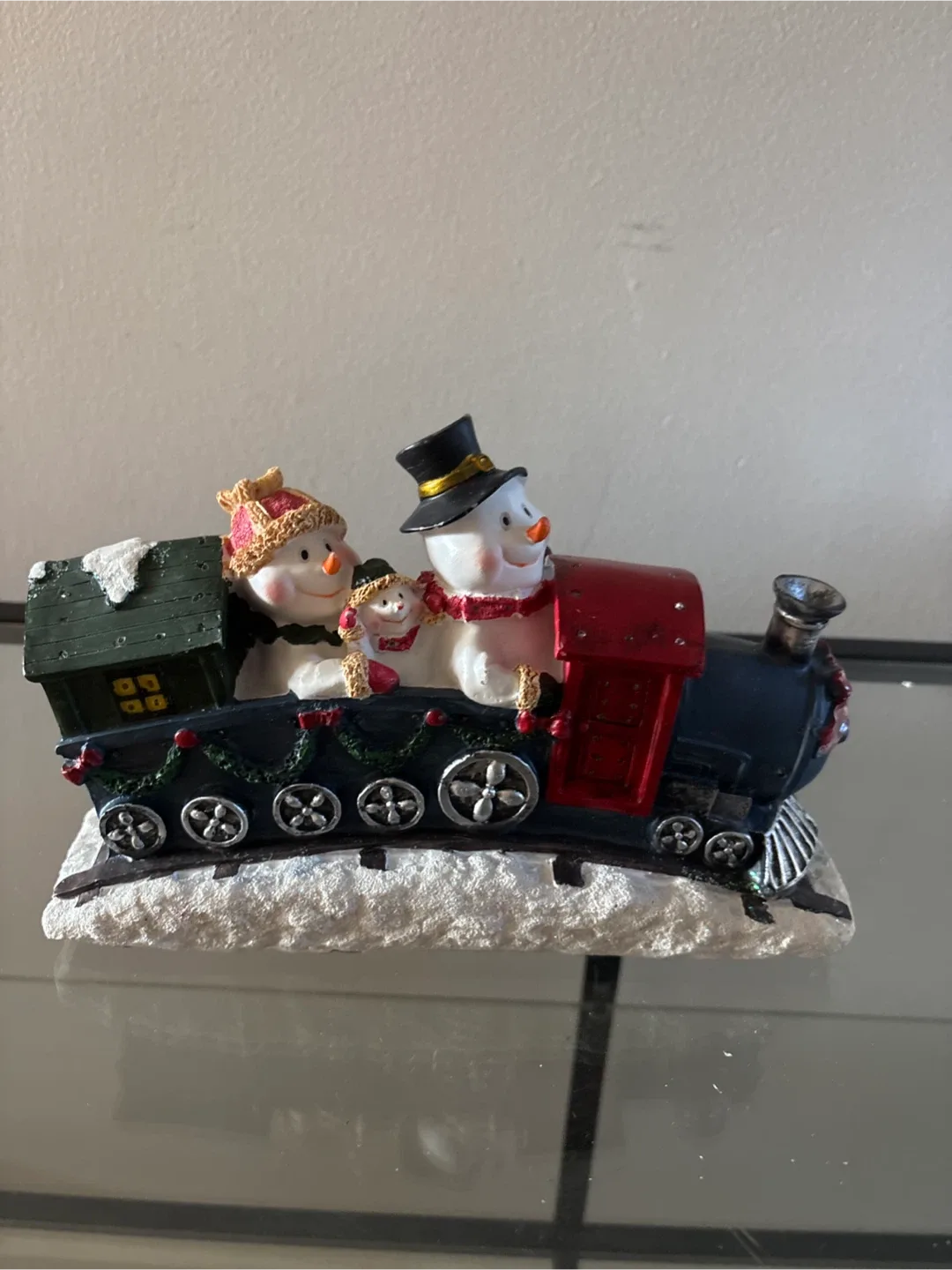 Dana Collection Glittering Snowman Train image indicator(3)