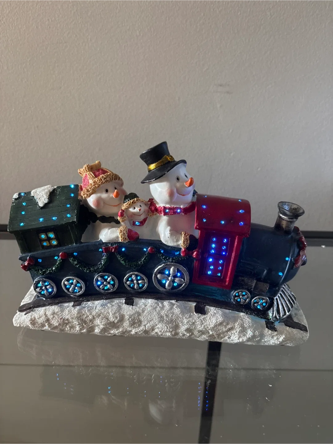 Dana Collection Glittering Snowman Train image indicator(5)