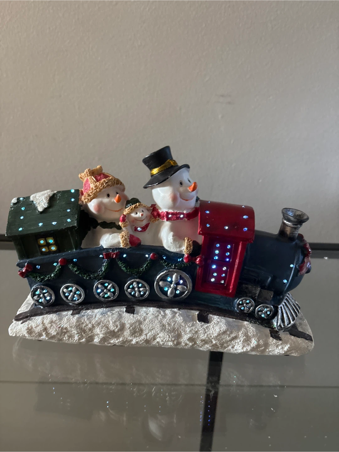 Dana Collection Glittering Snowman Train - photo 4