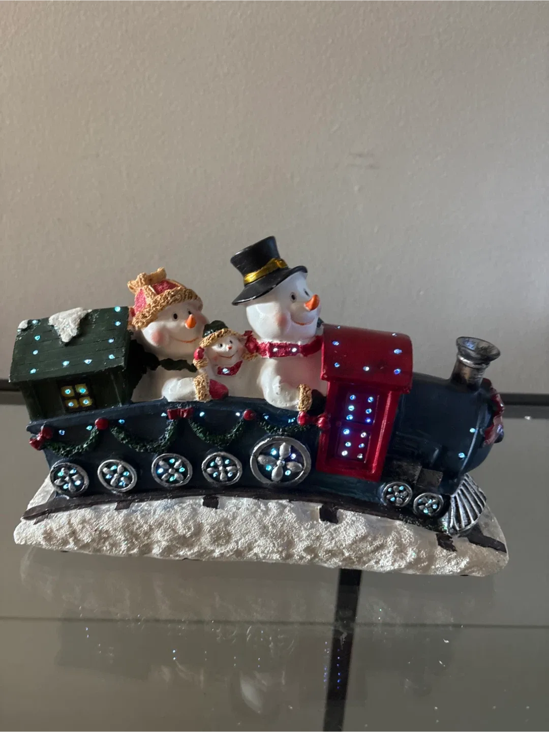 Dana Collection Glittering Snowman Train image indicator(4)