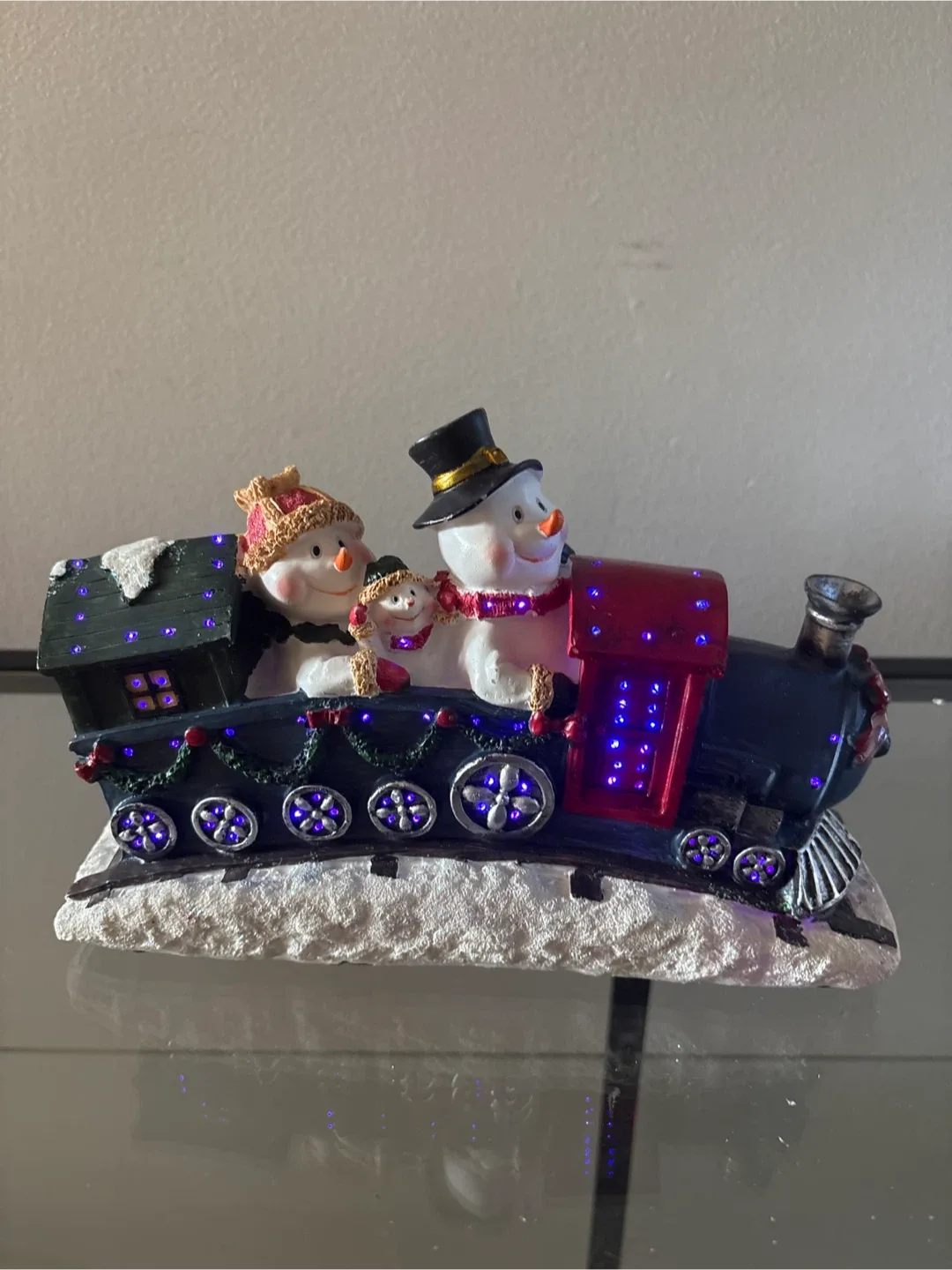 Dana Collection Glittering Snowman Train image indicator(6)
