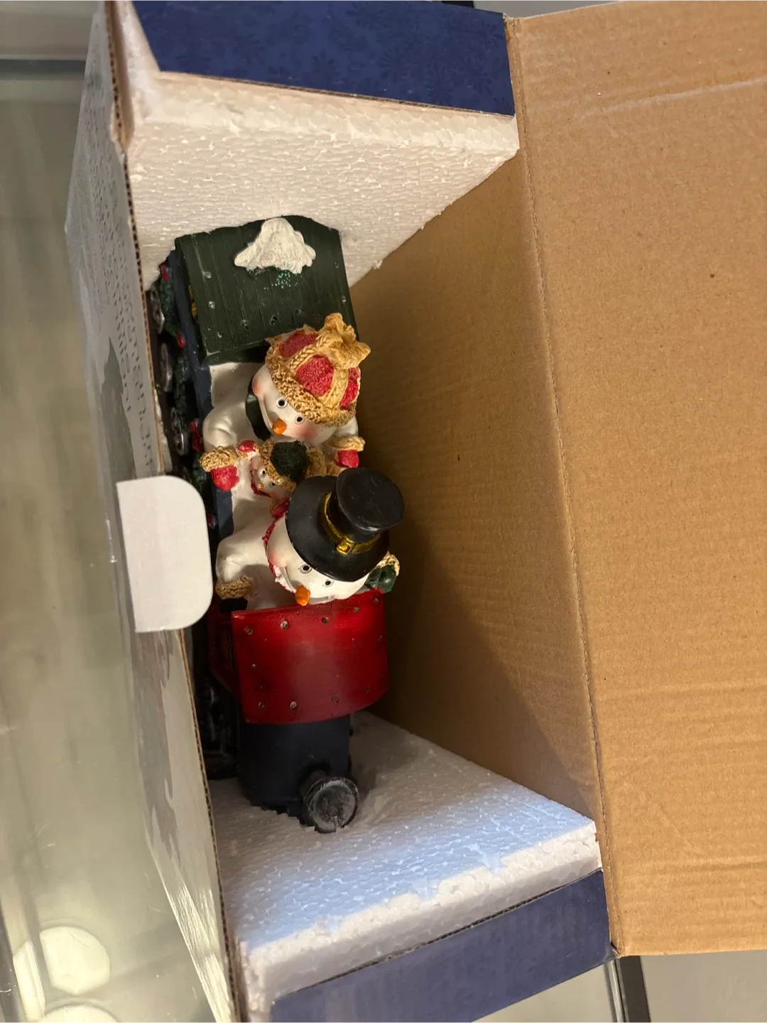 Dana Collection Glittering Snowman Train image indicator(2)