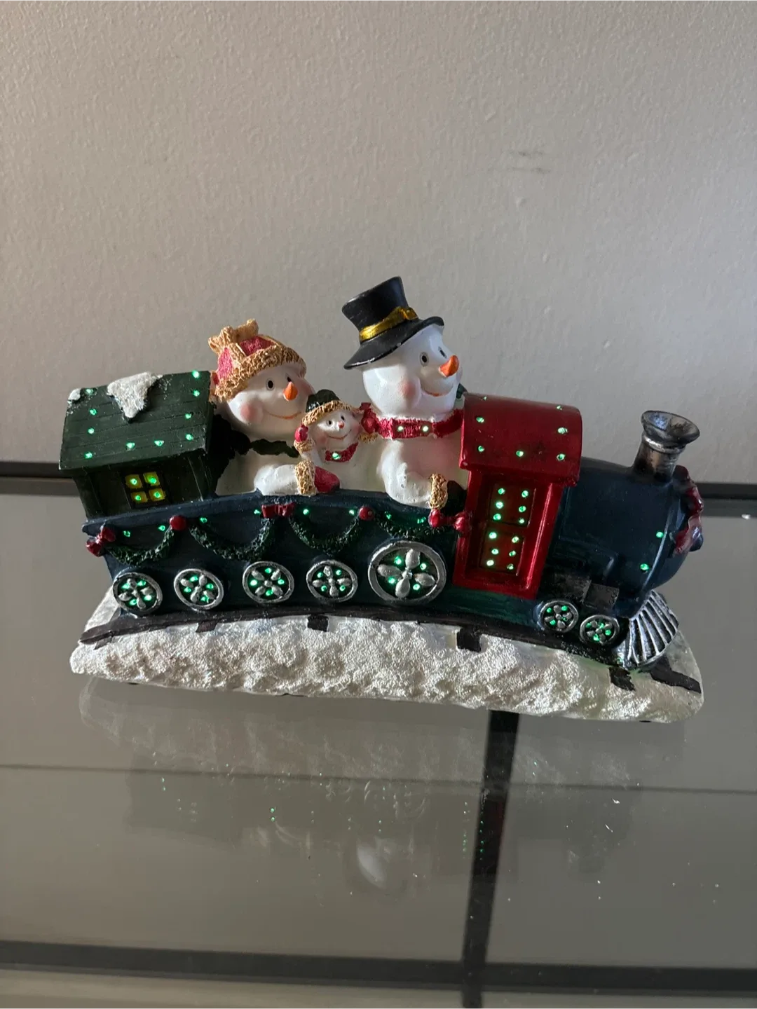 Dana Collection Glittering Snowman Train image indicator(8)