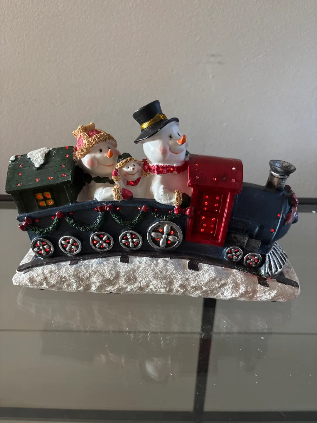 Dana Collection Glittering Snowman Train image indicator(7)